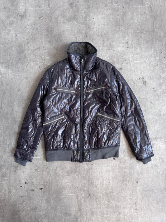 Avirex Fleece Lined Quilted Puffer Jacket