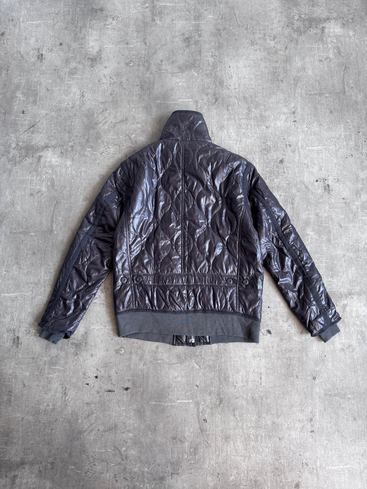 Avirex Fleece Lined Quilted Puffer Jacket