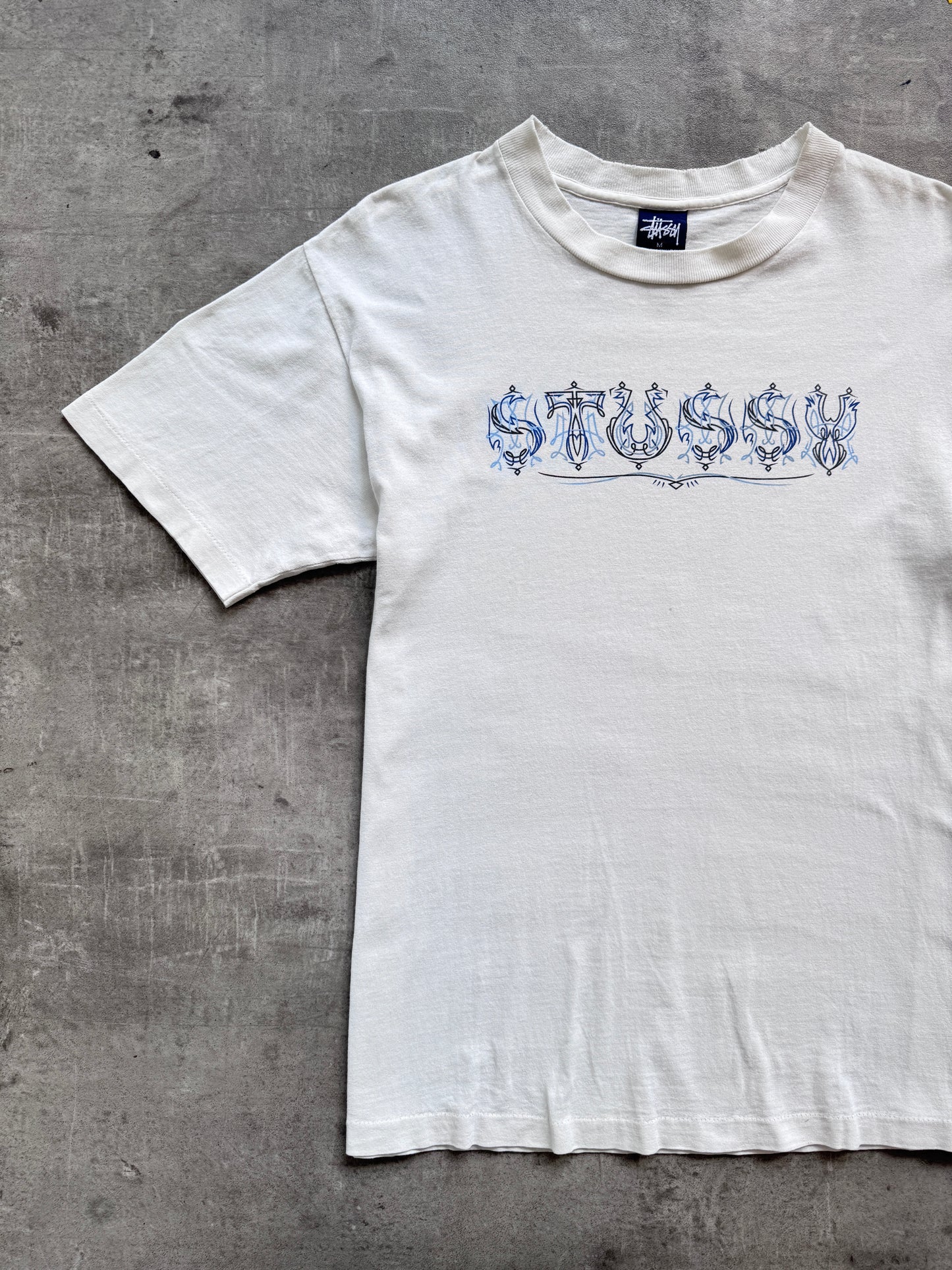 Single Stitch Stussy Graphic Tee