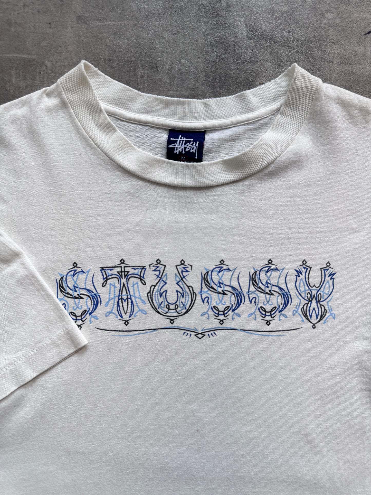 Single Stitch Stussy Graphic Tee