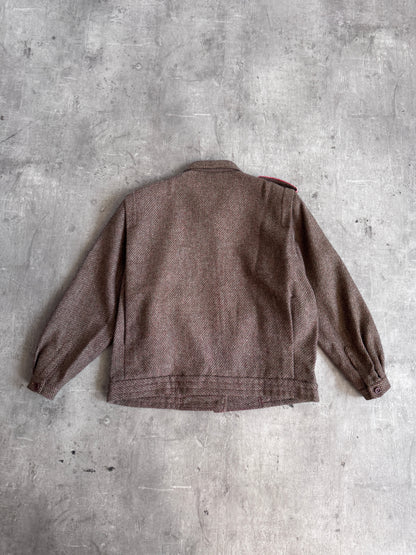 Christian Dior Tweed Structured Bomber