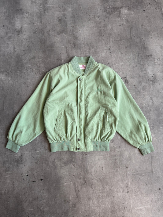 Balenciaga Paris Mint Shoulder Padded Bomber