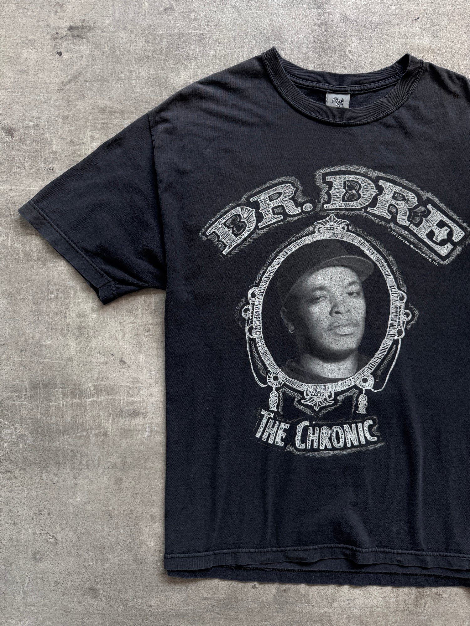 2005 Dr Dre Printed Graphic Tee