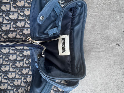 VT Rework: Dior Leather Detailed Suede Cropped Jacket