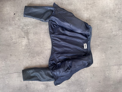 VT Rework: Dior Leather Detailed Suede Cropped Jacket