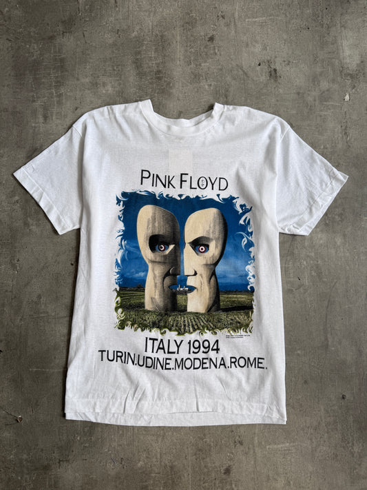 1994 Single Stitch Pink Floyd "The Division Bell" Europe Tour Promo Graphic Tee