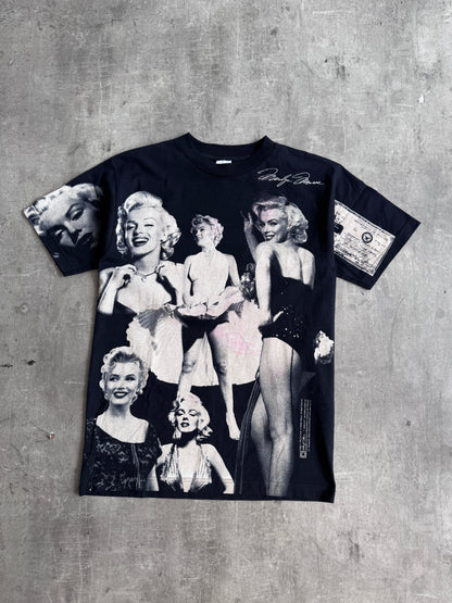 1998 Marilyn Monroe Popart All Over Print Graphic Tee