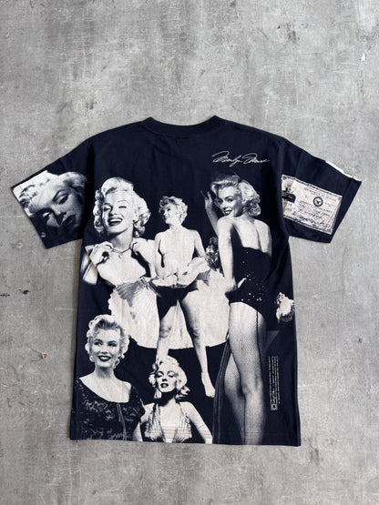 1998 Marilyn Monroe Popart All Over Print Graphic Tee