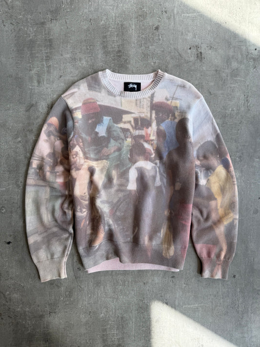 Stussy x Peter Tosh Printed Sweater