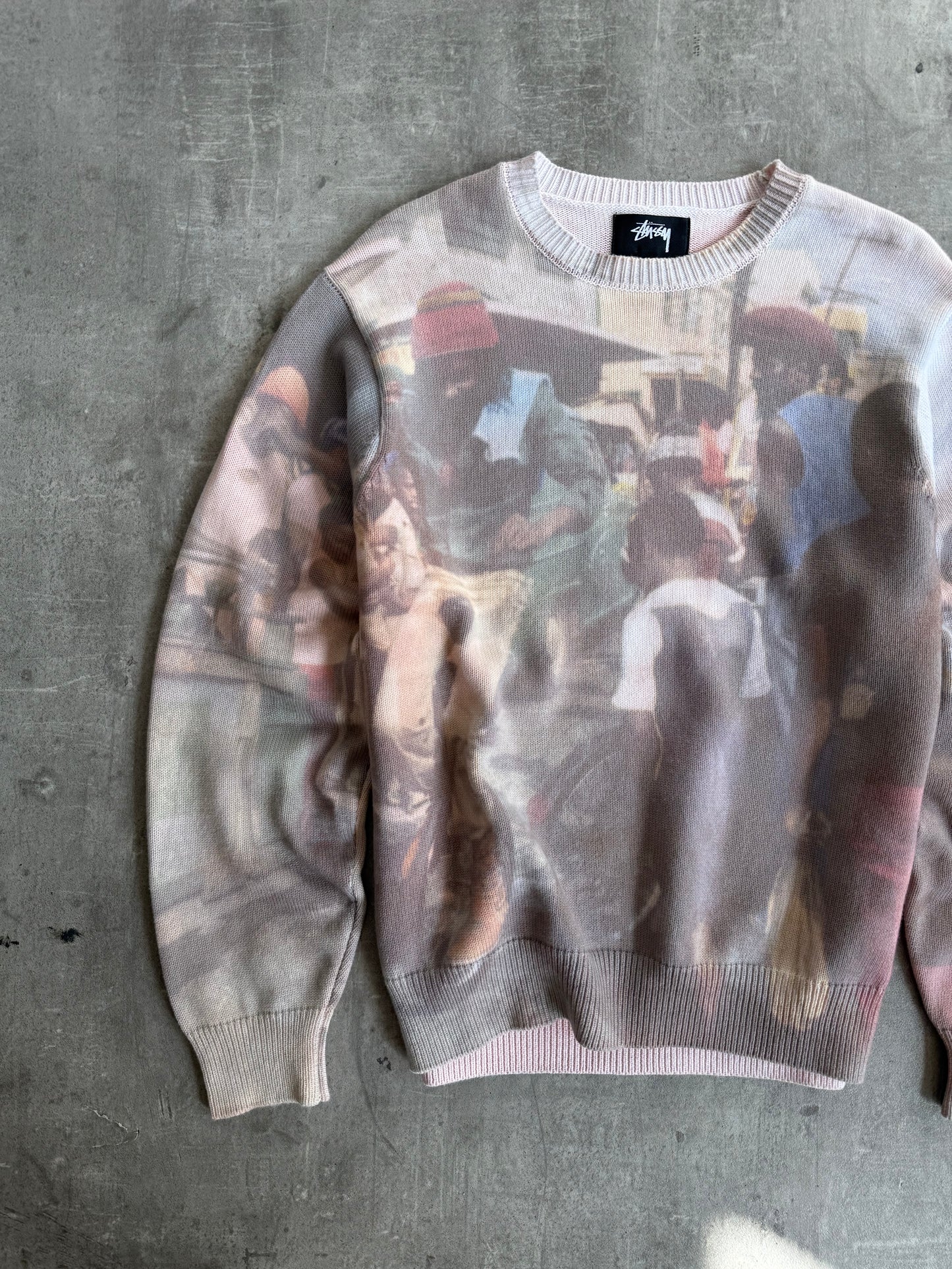 Stussy x Peter Tosh Printed Sweater