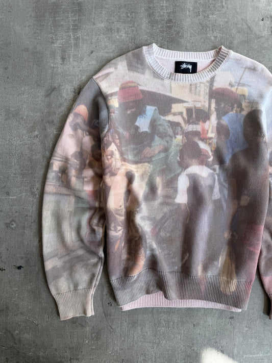 Stussy x Peter Tosh Printed Sweater