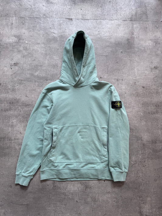 A/W 2022 Stone Island Mint Zip Pocket Hoodie