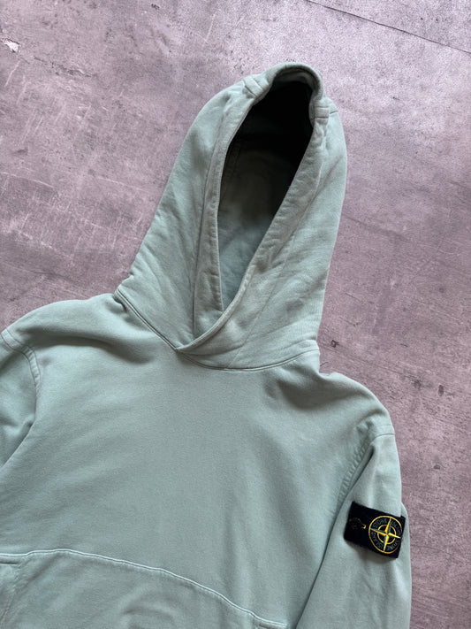 A/W 2022 Stone Island Mint Zip Pocket Hoodie