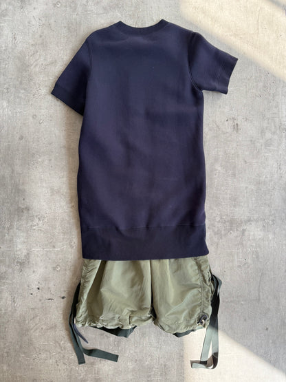 Sacai 5843 Nylon Sweater Dress