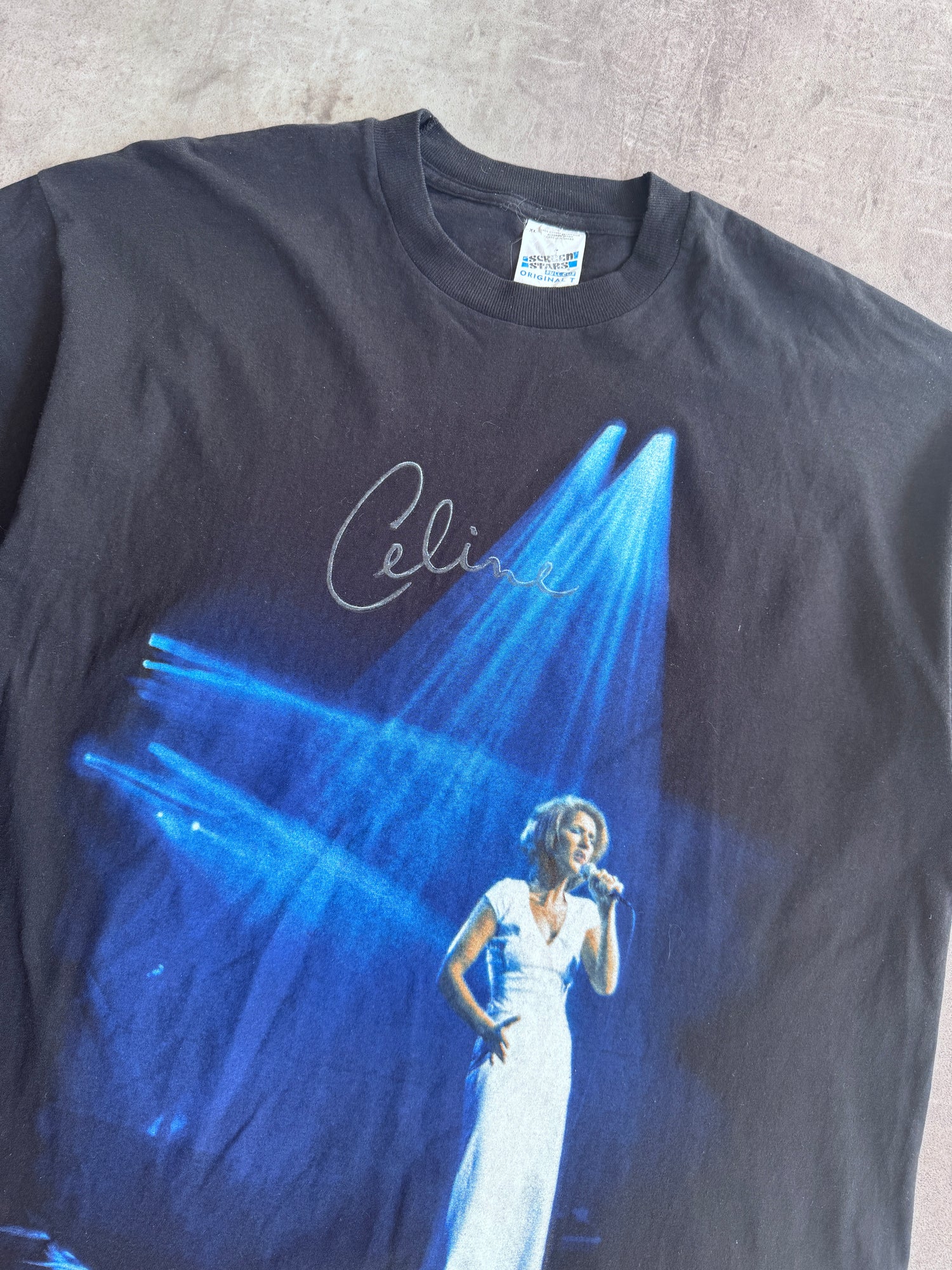 Celine Dion Singlestitch Tour Tee