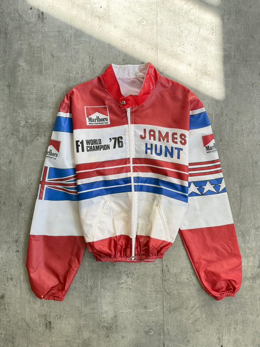 1976 Marlboro F1 Championship James Hunt Promotional Nylon Bomber Jacket