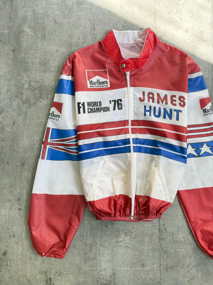 1976 Marlboro F1 Championship James Hunt Promotional Nylon Bomber Jacket
