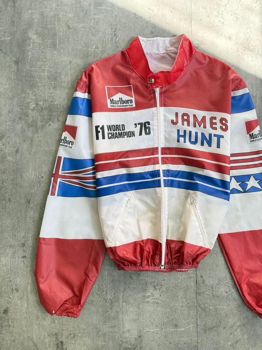 1976 Marlboro F1 Championship James Hunt Promotional Nylon Bomber Jacket