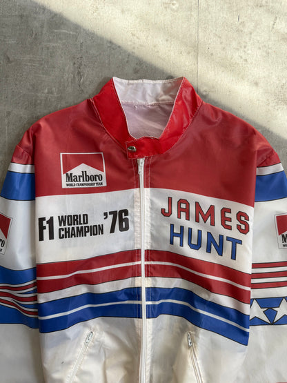 1976 Marlboro F1 Championship James Hunt Promotional Nylon Bomber Jacket