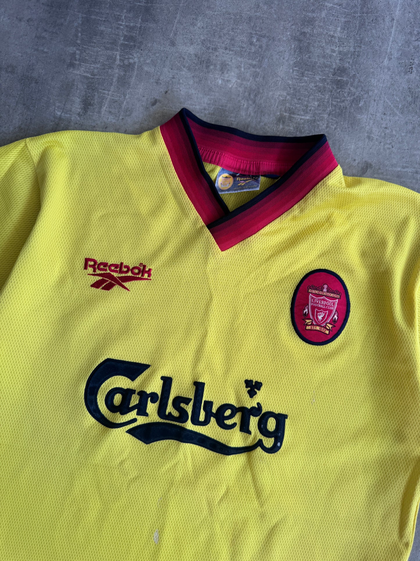 1997/1999 Liverpool x Reebok Away Football Shirt