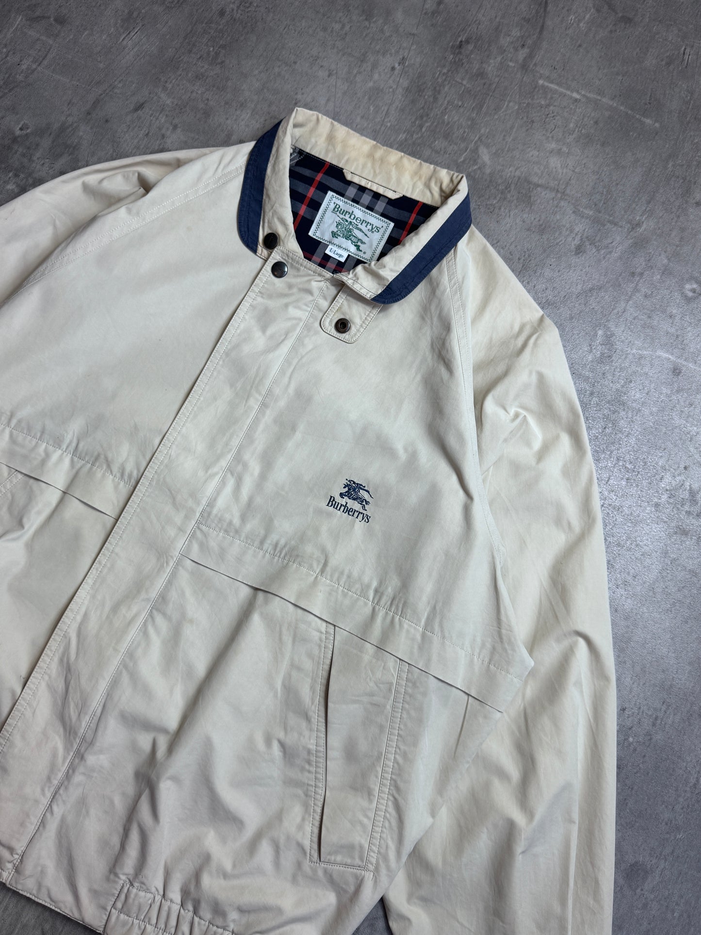 Burberry Beige Two-Pocket Parka Jacket