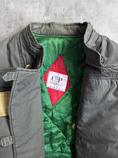 C.P. Company 1982 Dutch Police Triple Leather Uitility Bomber Jacket