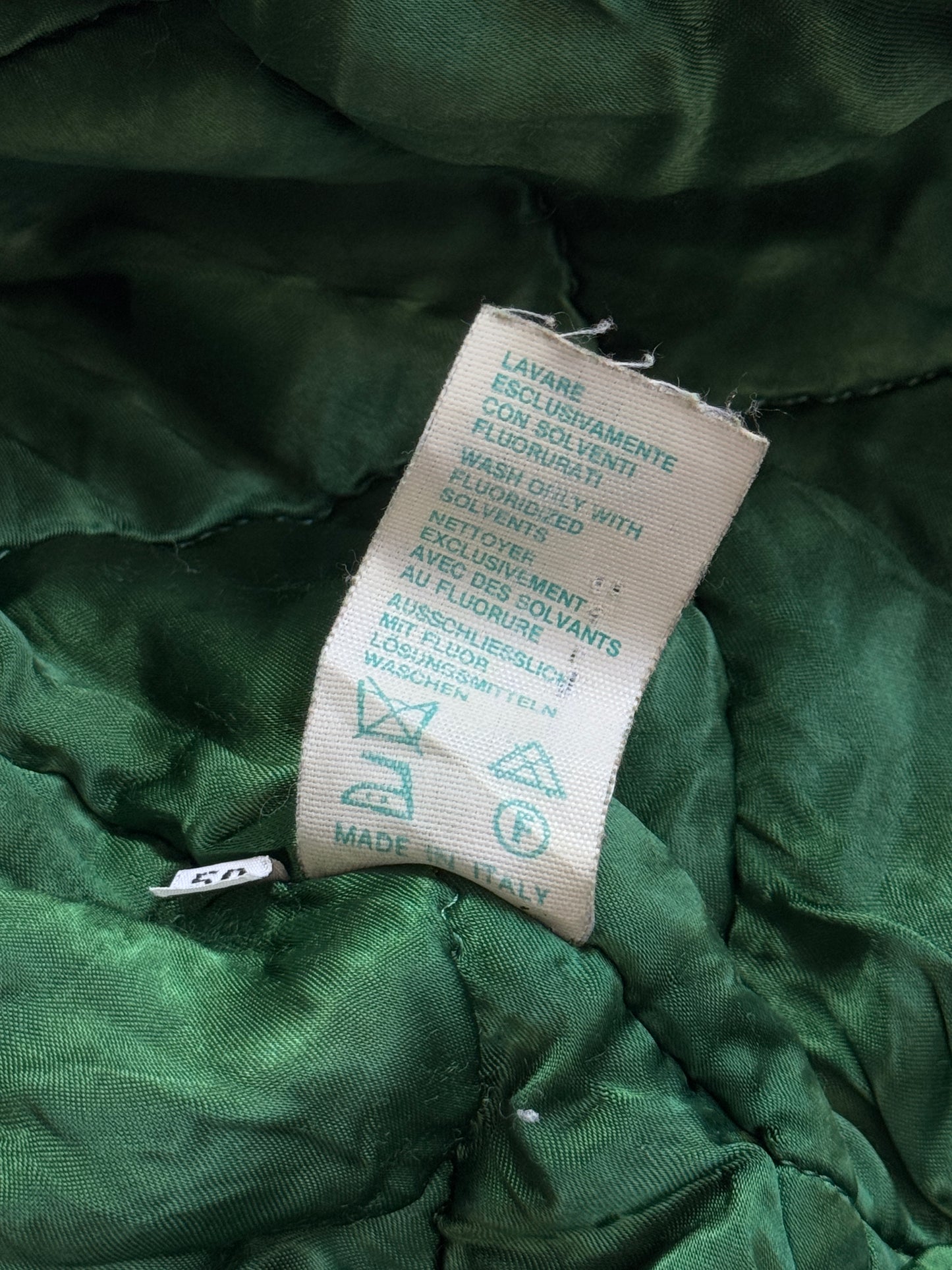 C.P. Company 1982 Dutch Police Triple Leather Uitility Bomber Jacket