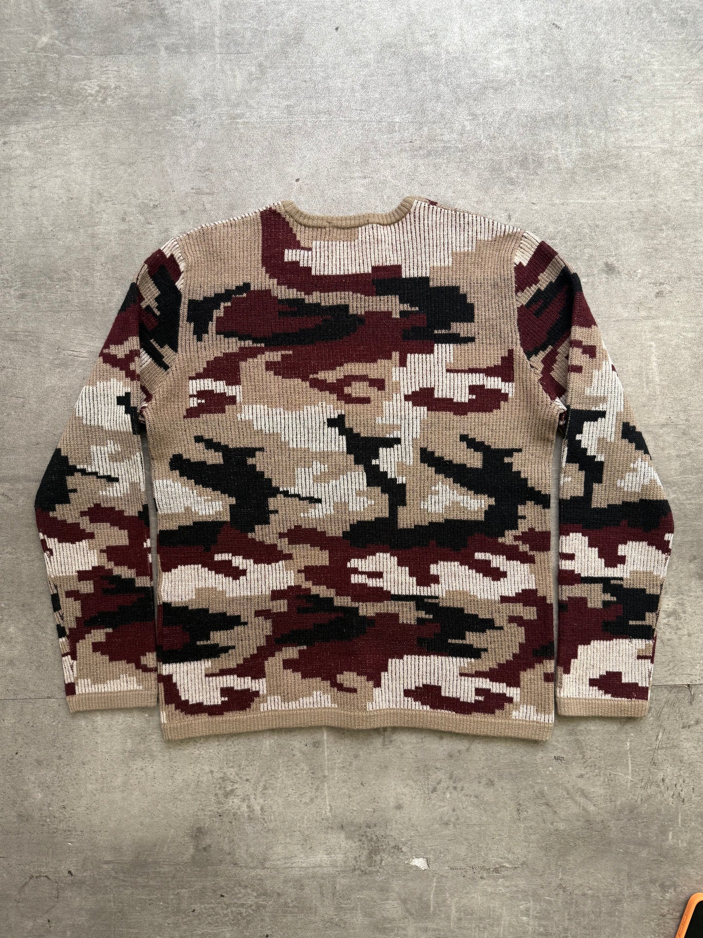 Burberry Pixel Camo Sweater