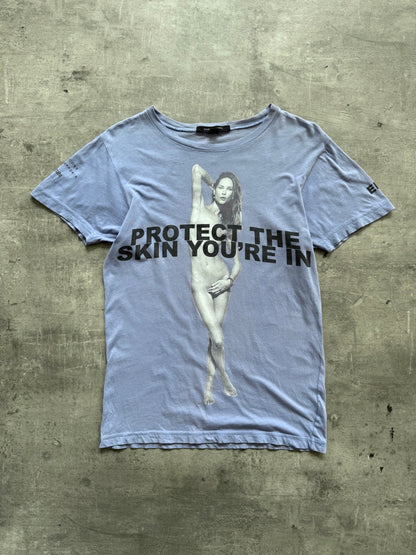 2000's Marc Jacobs 'Protect The Skin You're In' Erin Wasson Graphic Tee