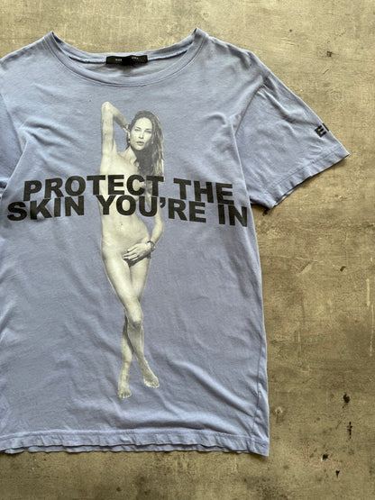 2000's Marc Jacobs 'Protect The Skin You're In' Erin Wasson Graphic Tee