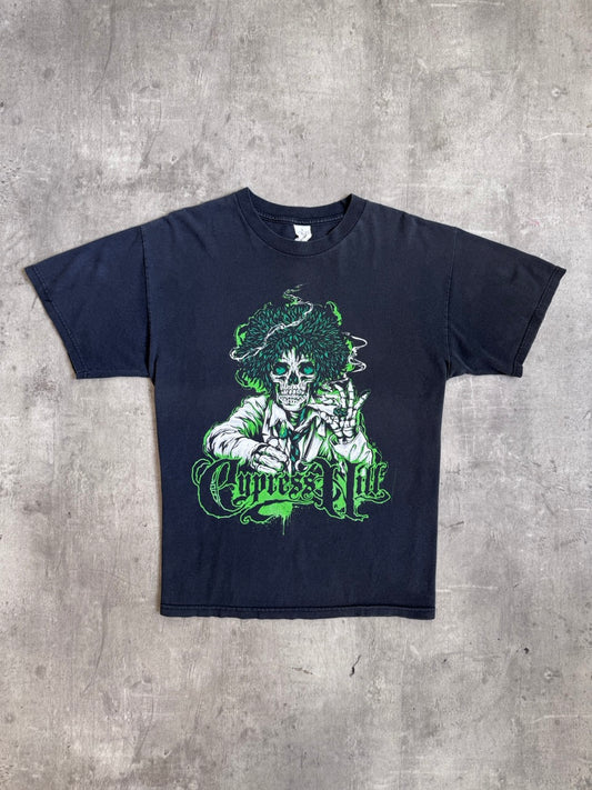 2008 Cypress Hill Faded Black Graphic Tee