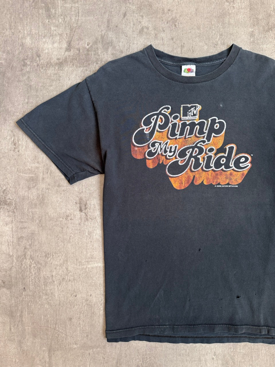 2006 MTV 'Pimp My Ride' Black Graphic Tee