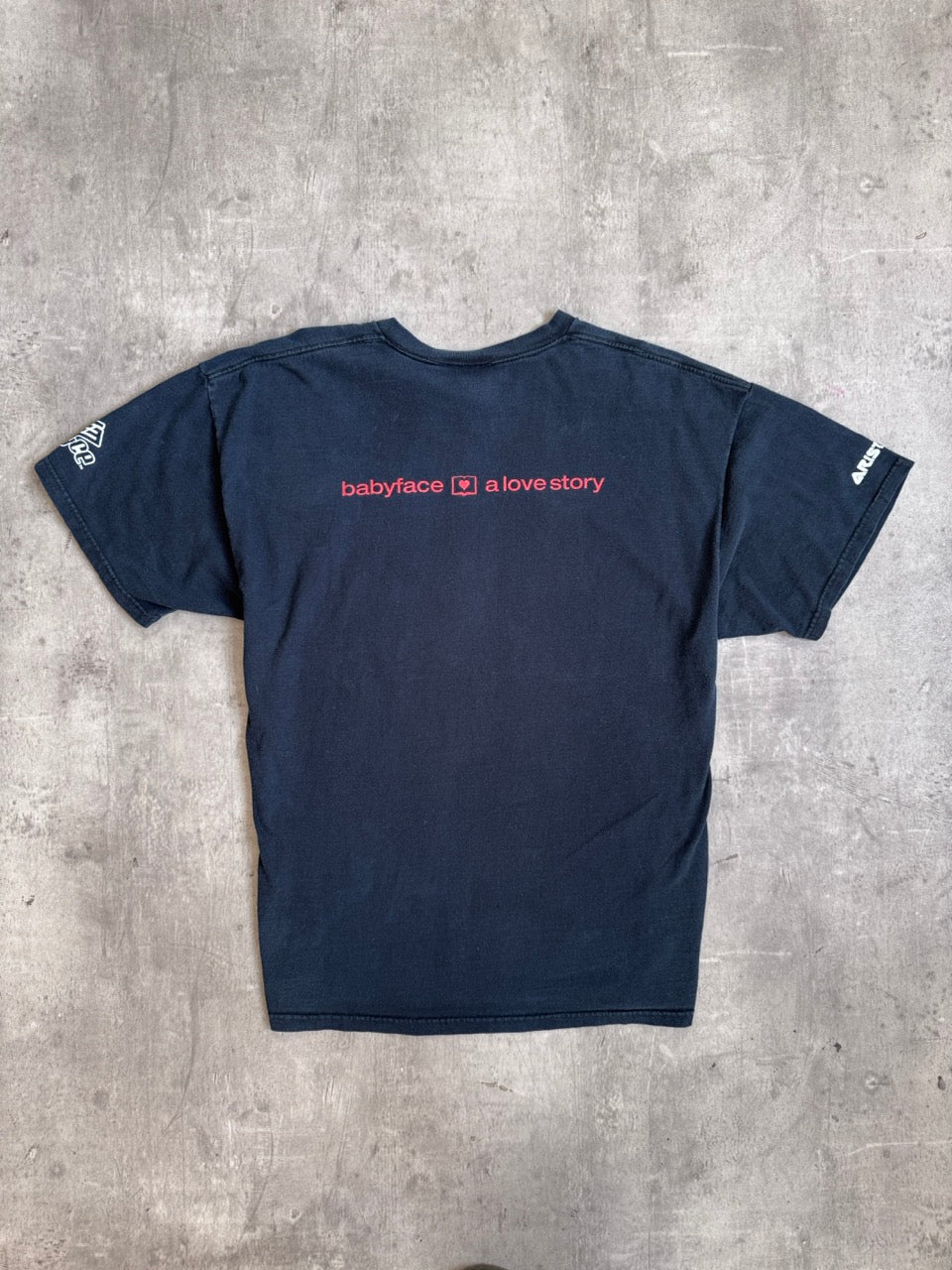 2004 Babyface 'A Love Story' Album Promo Graphic Tee