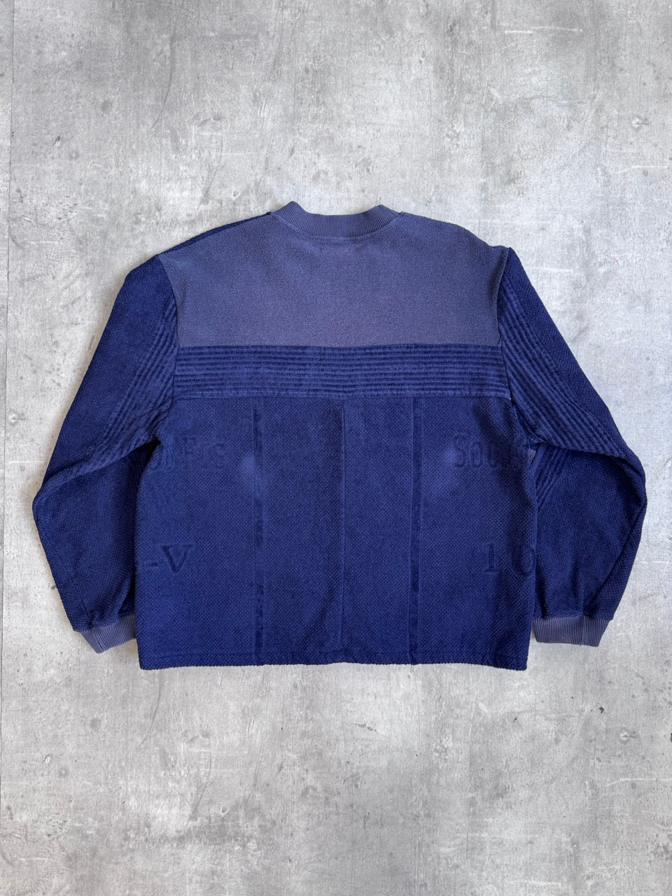 VT Rework: Balenciaga Spellout Terry Sweatshirt