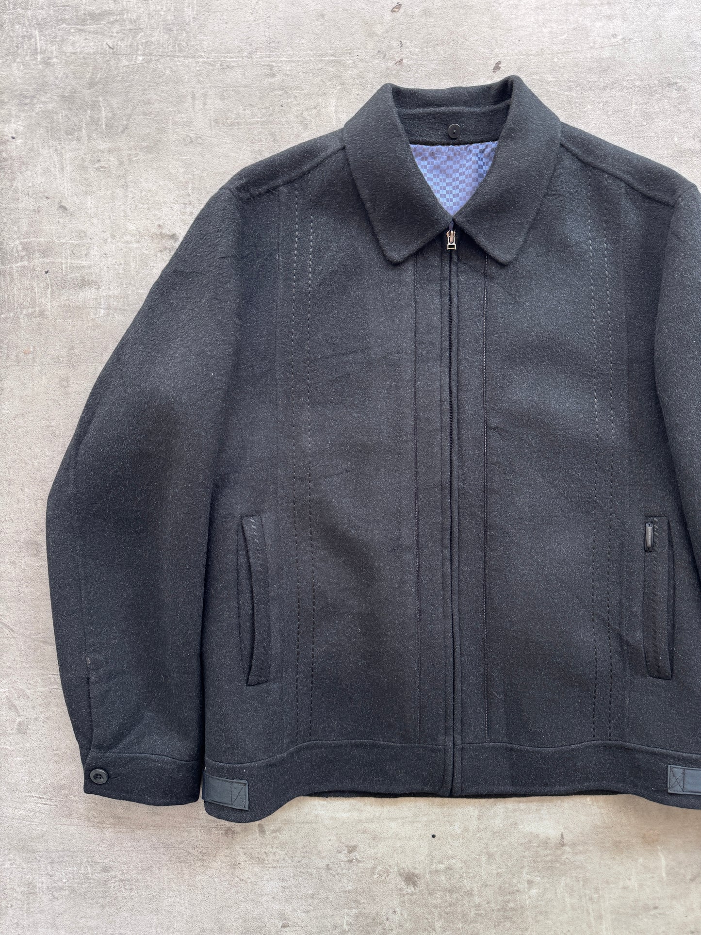 1990's Pierre Balmain Buckled Wool Blouson