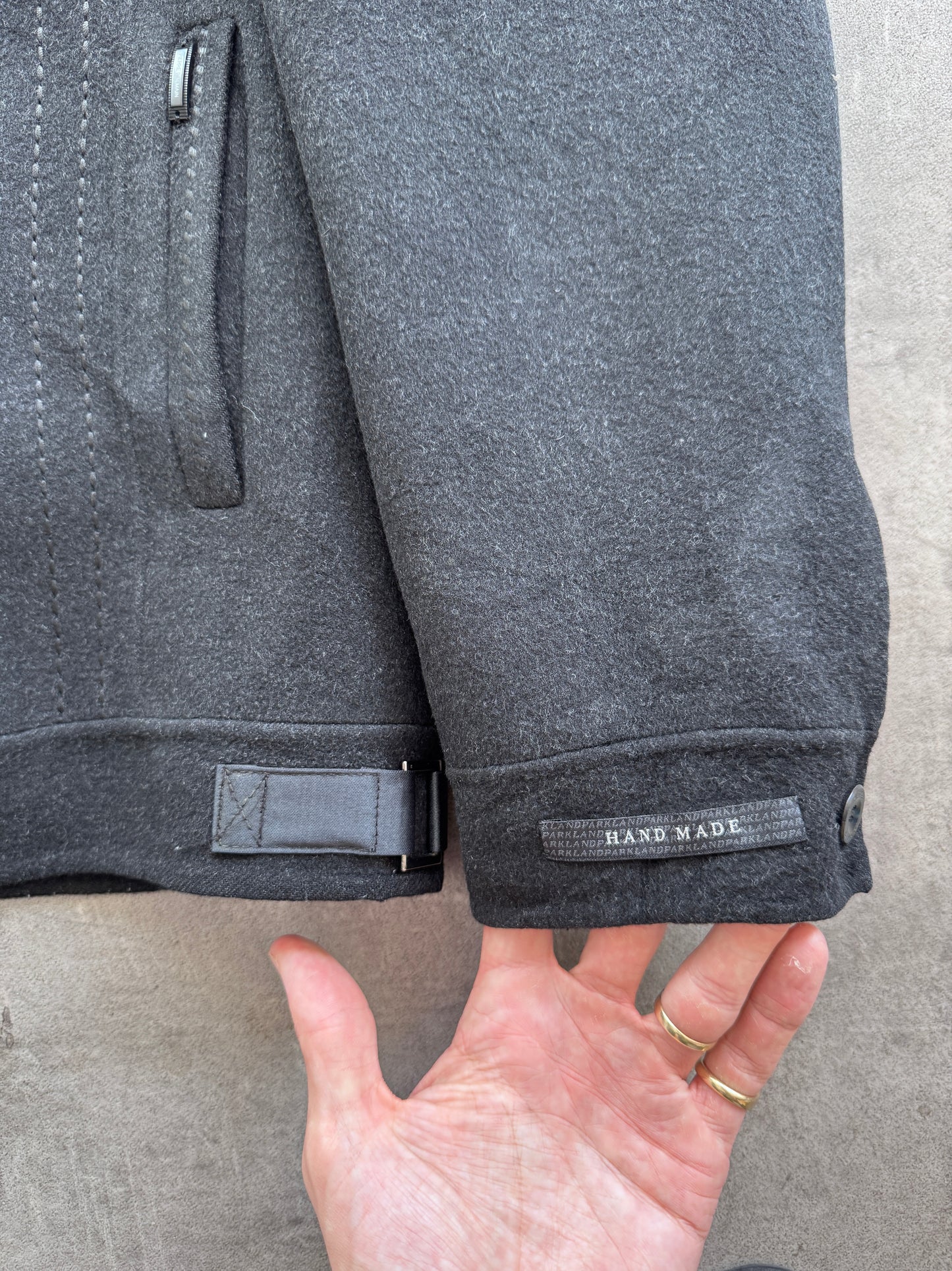 1990's Pierre Balmain Buckled Wool Blouson