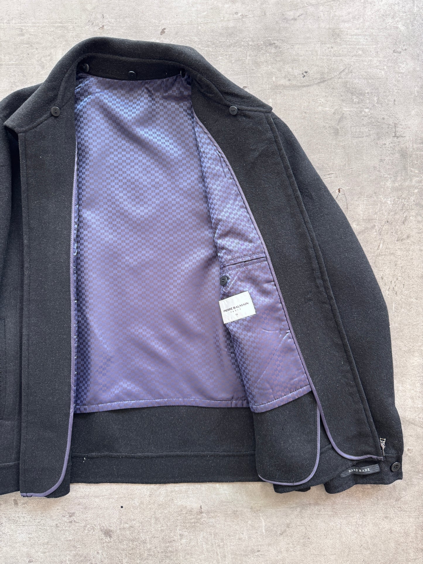 1990's Pierre Balmain Buckled Wool Blouson