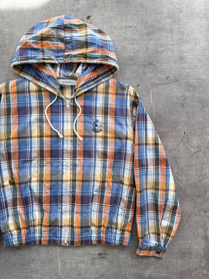 Burberry Japan Madras Plaid Hooden Blouson