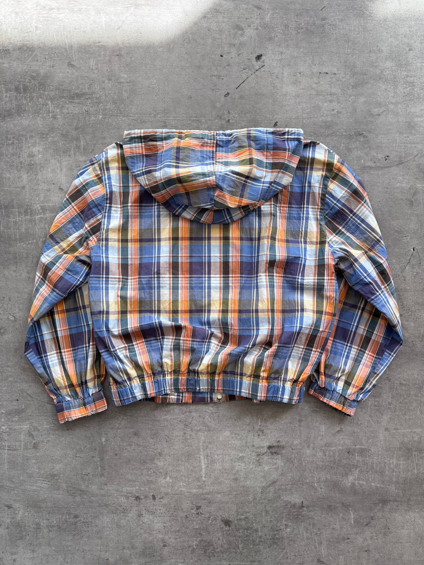 Burberry Japan Madras Plaid Hooden Blouson