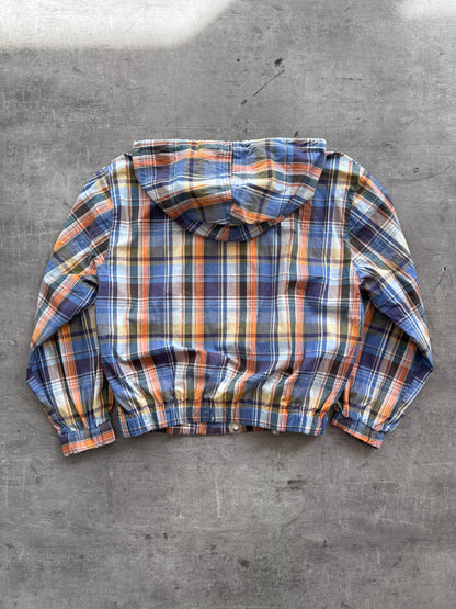 Burberry Japan Madras Plaid Hooden Blouson