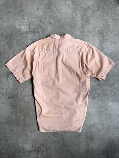 1990s Christian Dior Peach Cotton SS Shirt