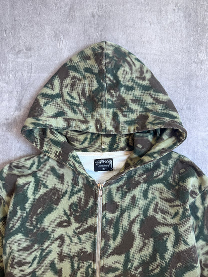 Stussy 90s Camo Hooded Sweater