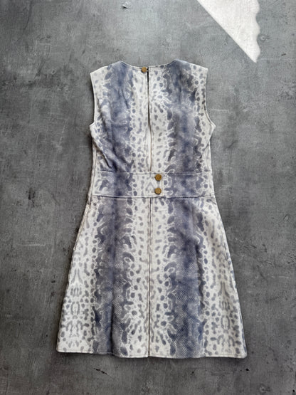 Gucci Leather Python Dress 2013