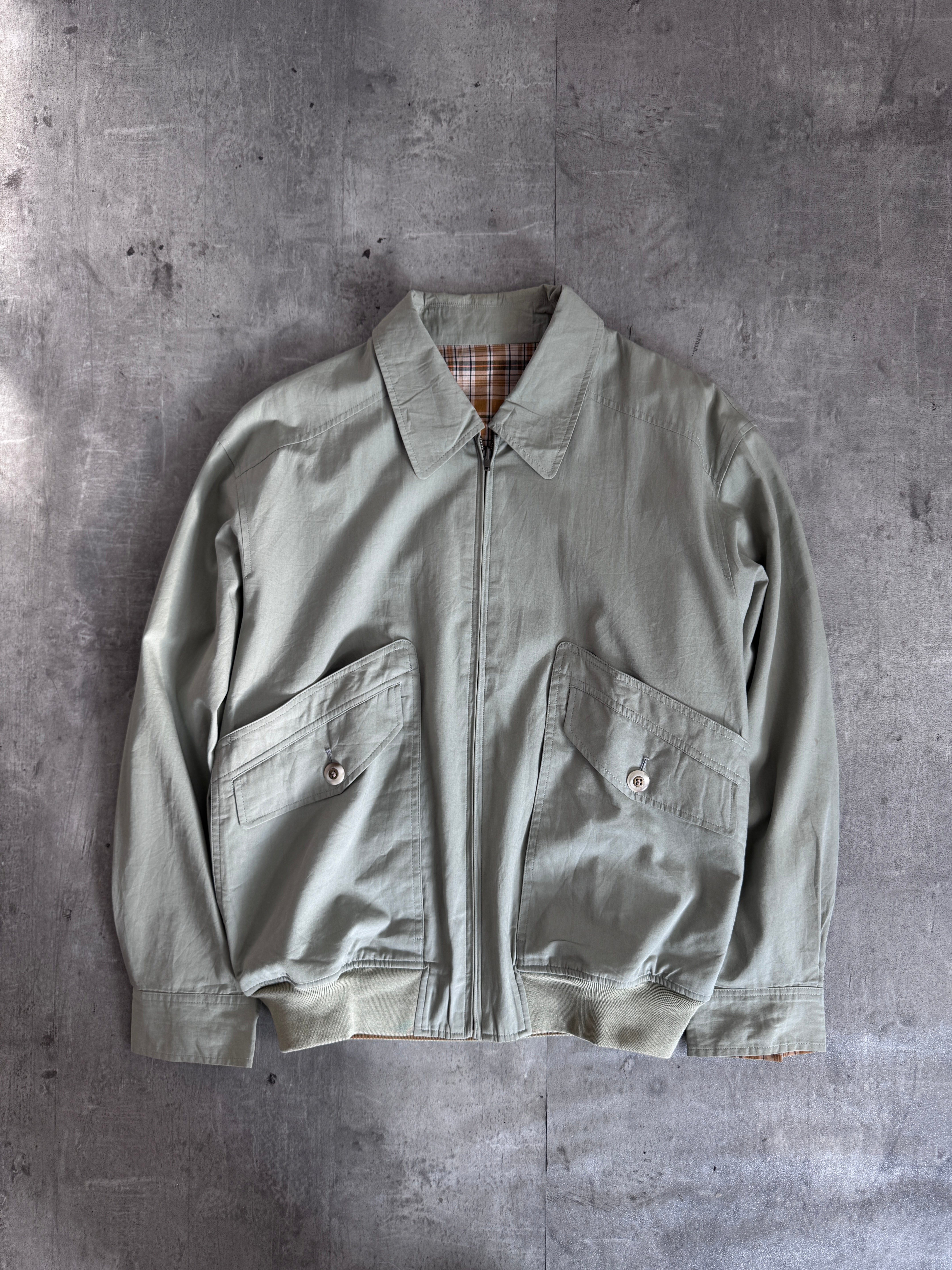 Reversible Vintage Harrington Jacke Christian Dior Sage Reversible