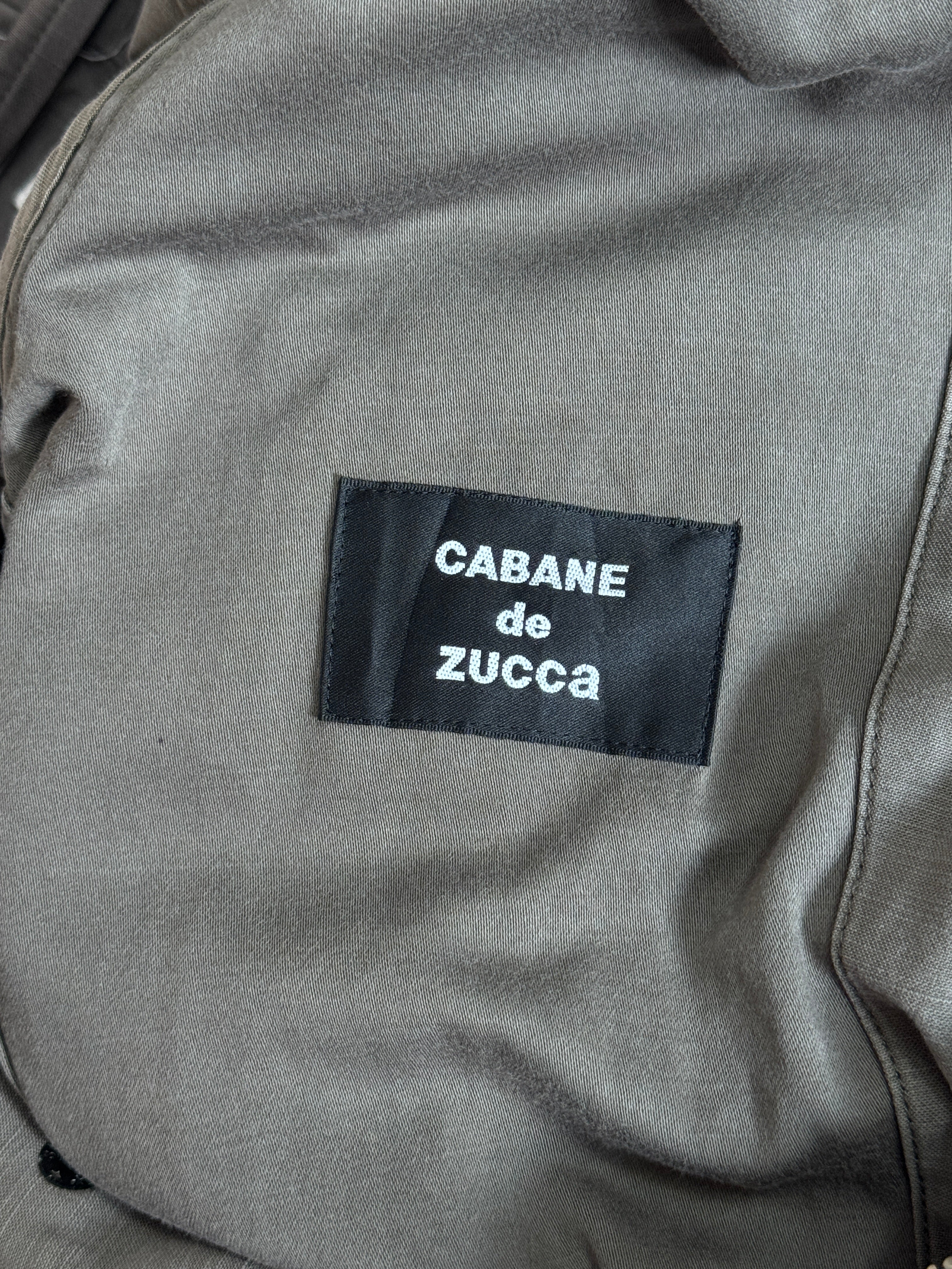 Cabane De Zucca Black Asymmetric Caplet Coat – Vintage