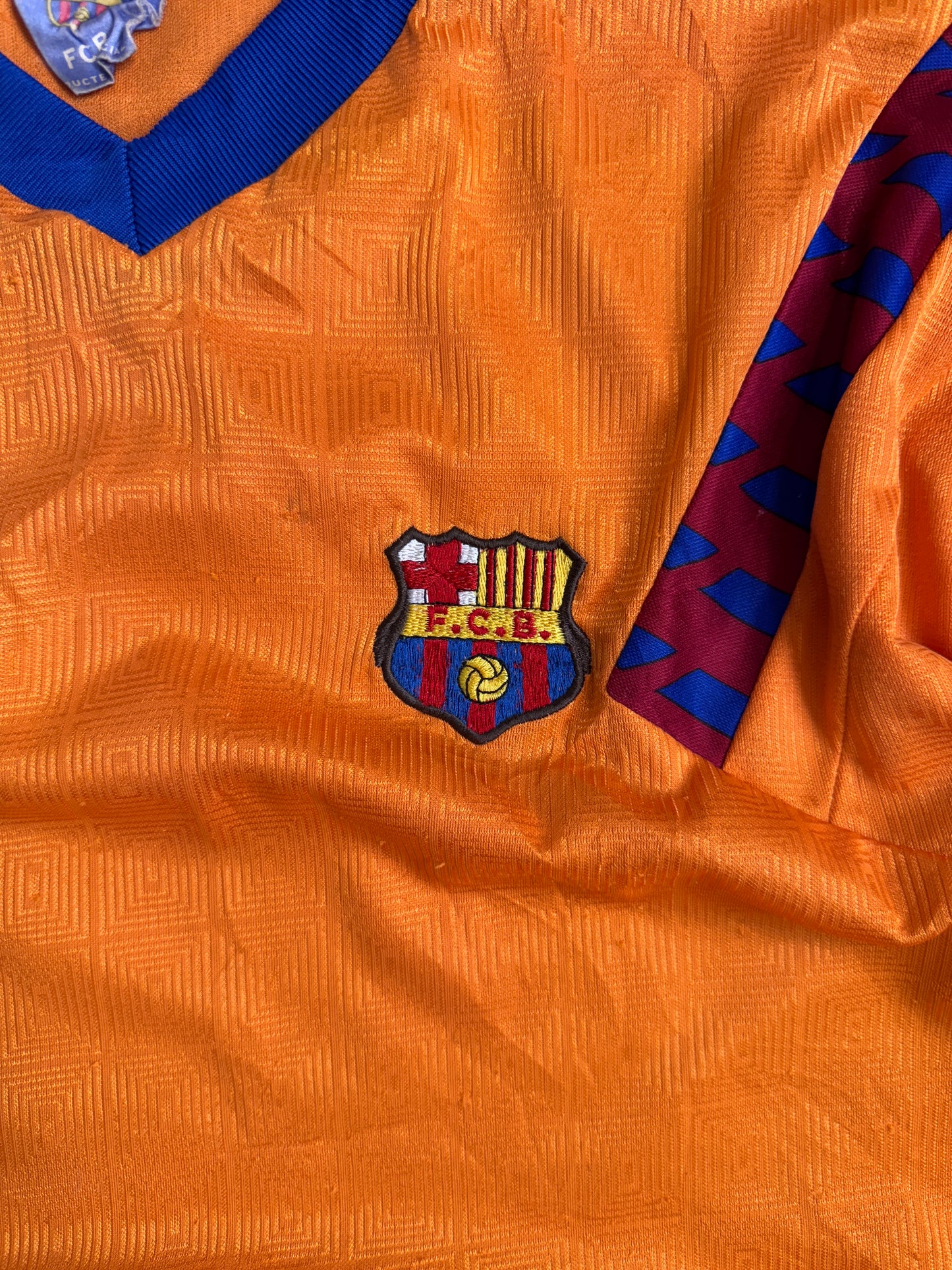 1991/1992 Barcelona European Cup Away Shirt