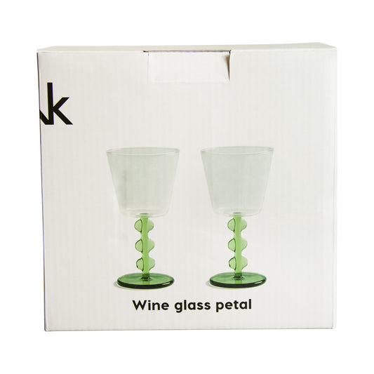 &Klevering Wine Glass Petal Set of 2