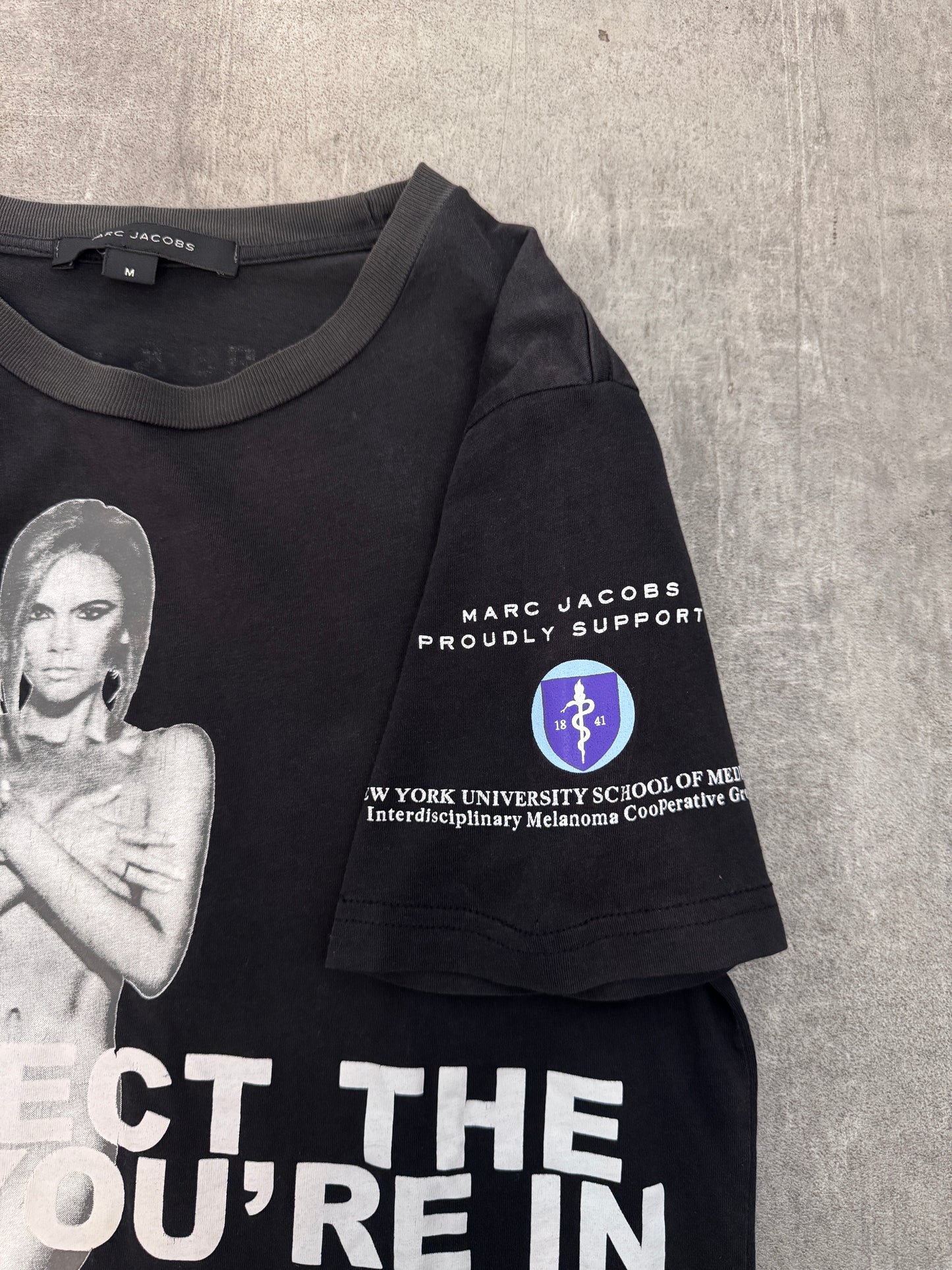 Marc Jacobs x Victoria Beckham 'Protect The Skin You're In' Charity Tee