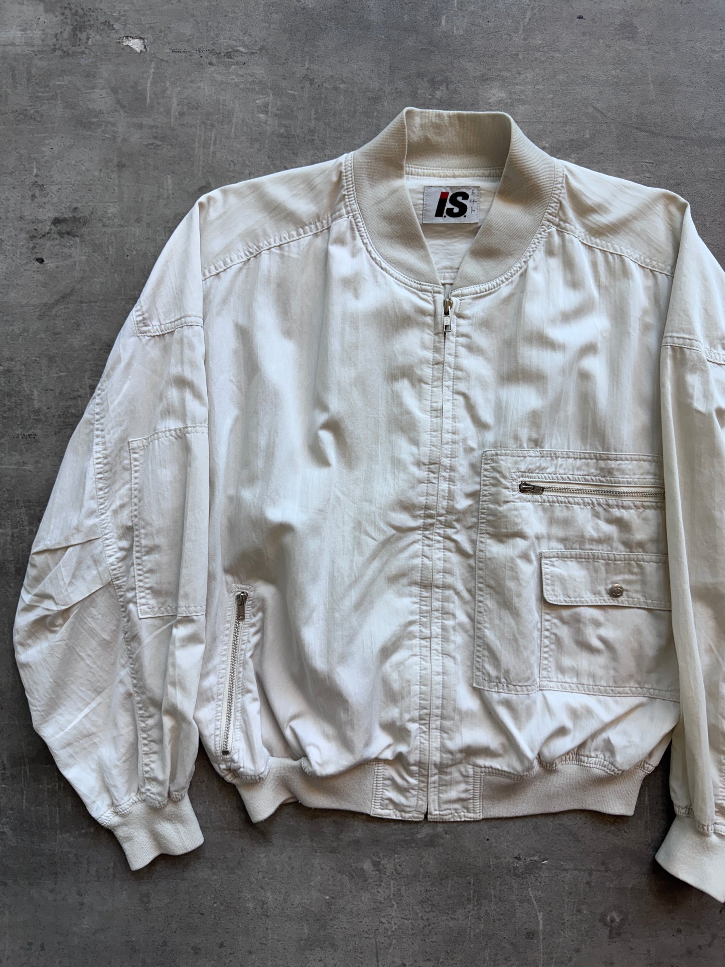 Issey Miyake Chisato Tsumori Design Lightweight Bomber Jacket. FA : 276