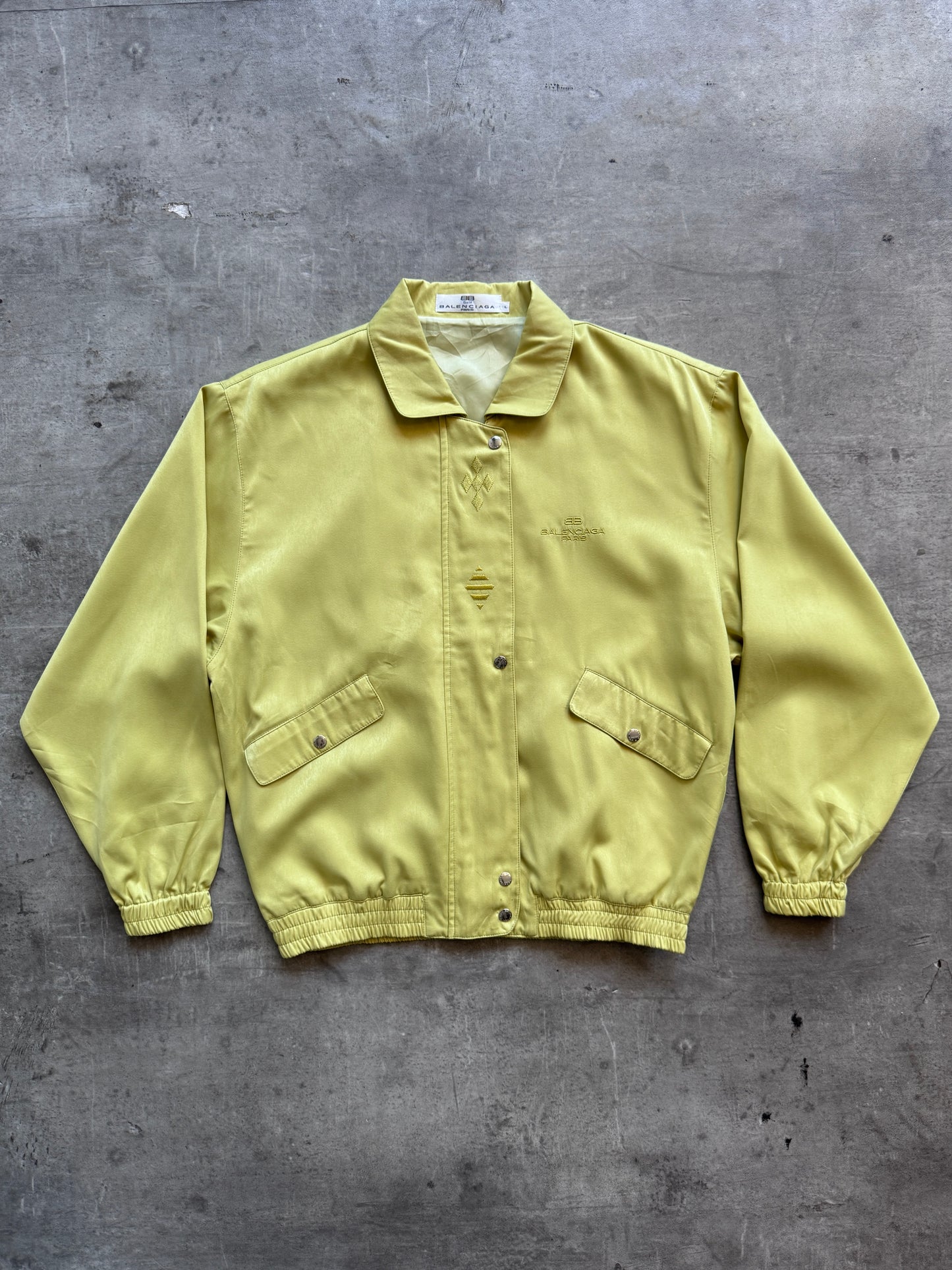 Balenciaga Paris Colourblock Bomber Jacket. FA : 276